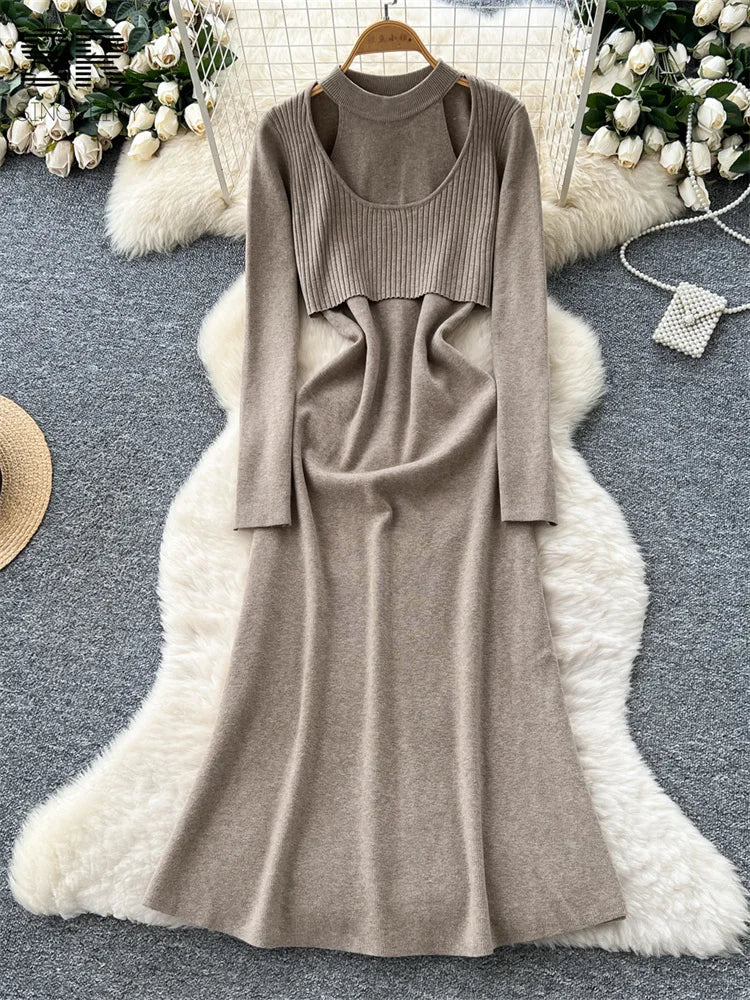 Halter Knit Dress