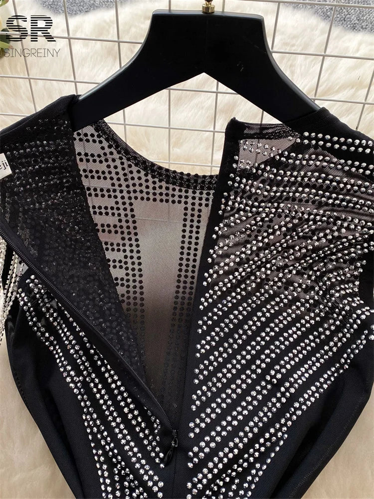 Beading Tassel Dress