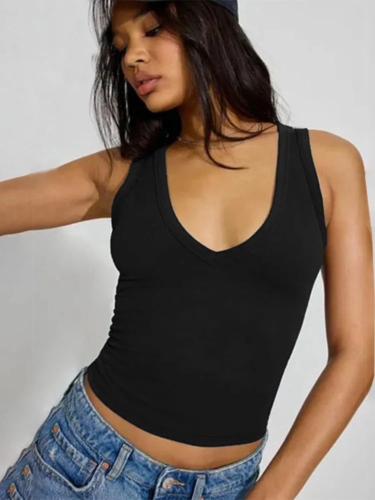 Slim Crop Tank Top