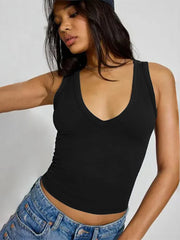 Slim Crop Tank Top