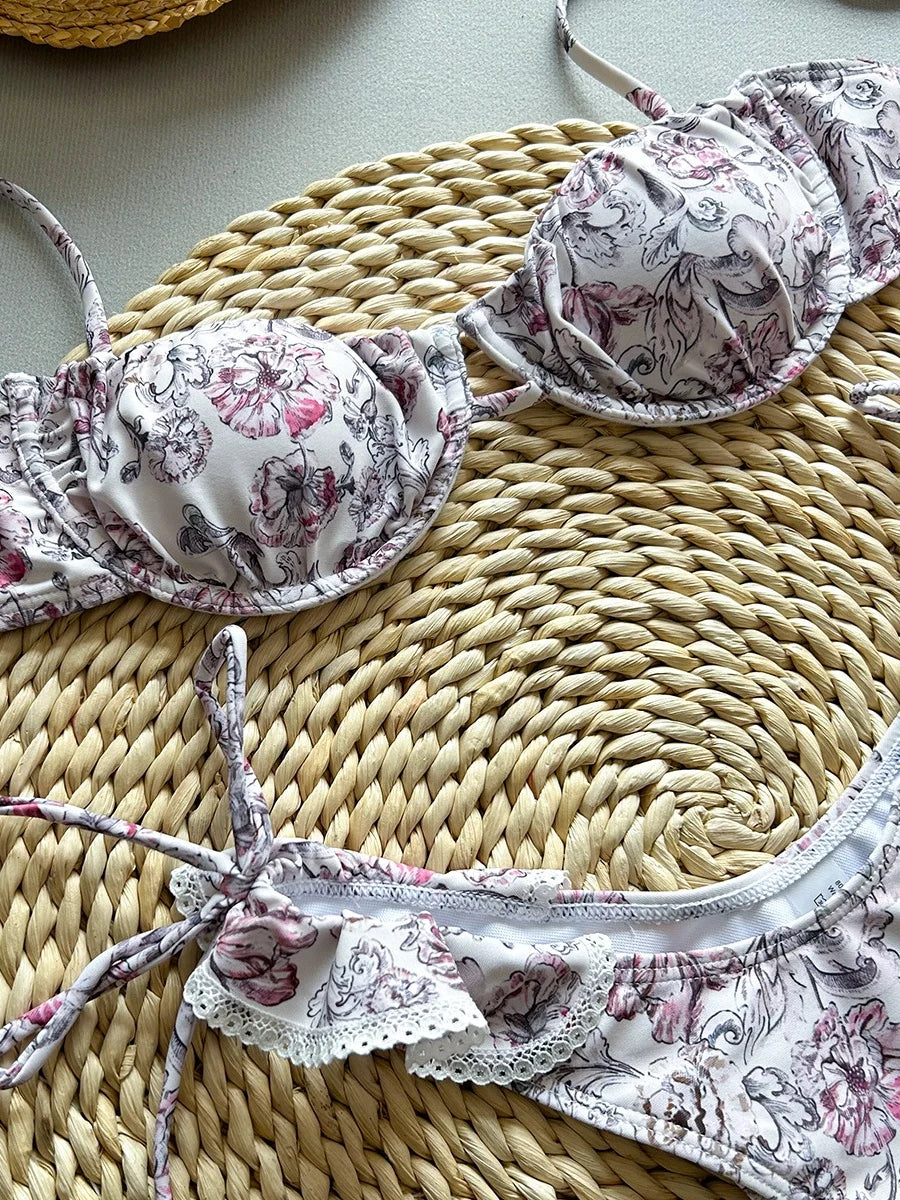 Sexy Push Up Underwire Bikini