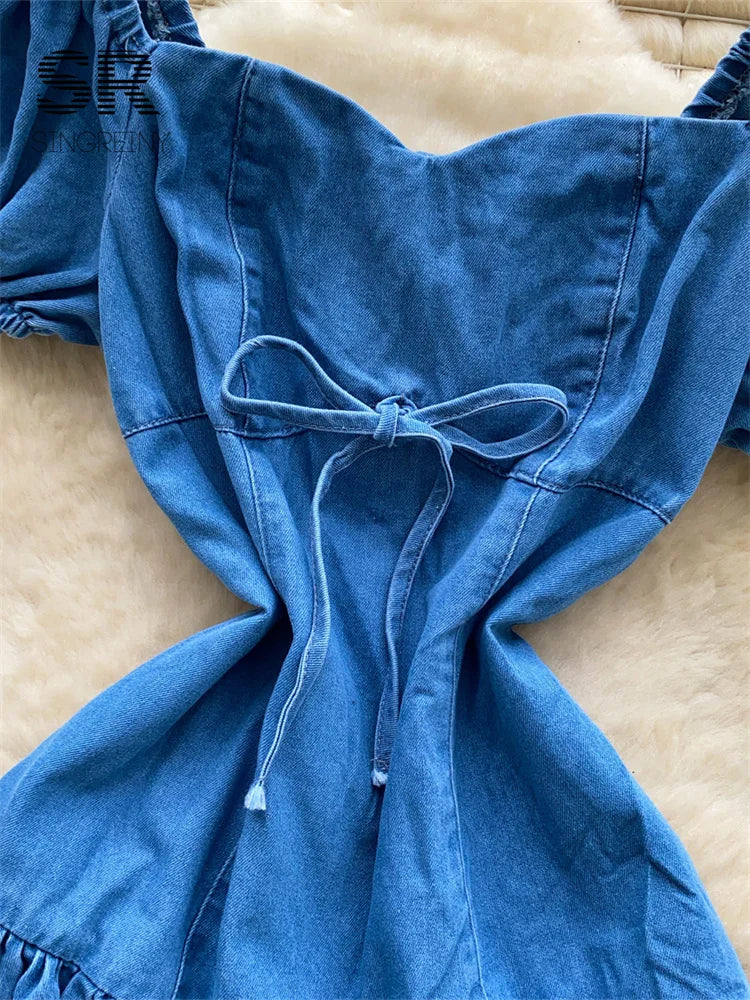Denim Bud Dress