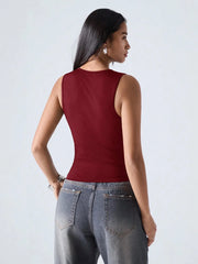 Sleeveless Crop Top