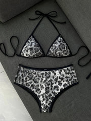 Sexy Shiny Sequin Bikini Set