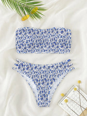 Sexy Hollow Out High Waist Bikini Set