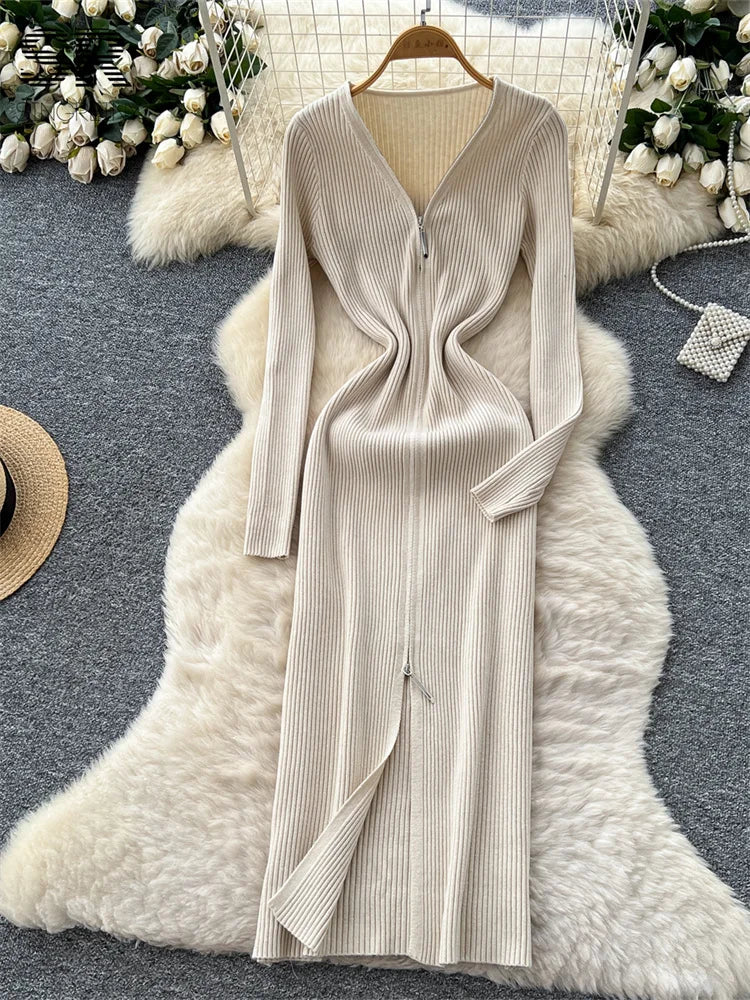 Senior Basics Knitted Dress