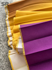 Gradient Pleated Dress