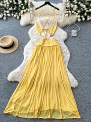Mesh Beach Vacation Dress