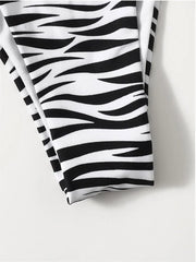 Sexy Zebra Striped Bikini
