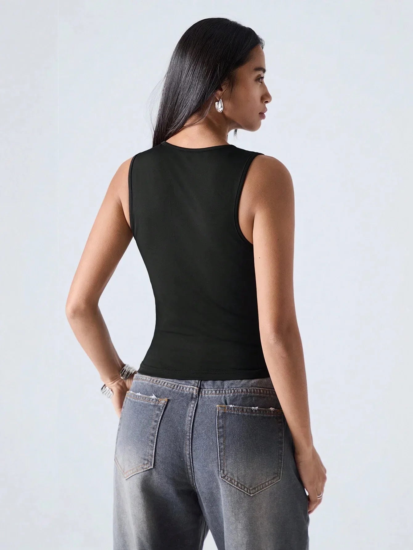 Sleeveless Crop Top