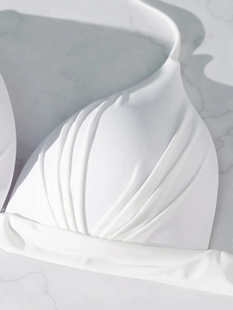 XS - XL Sexy Push Up Bra Cup Halter Bikini