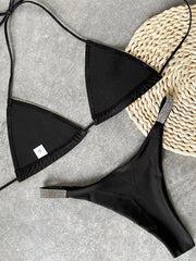 Shiny Sequins Diamond Micro Bikini