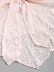 Bow knot Lace Halter Top