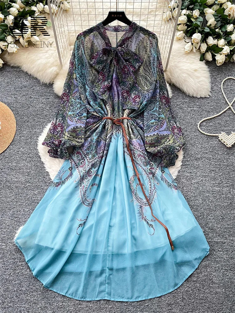 Vacation Chiffon ShirtDress