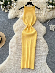 Stretchy Knitted Dress