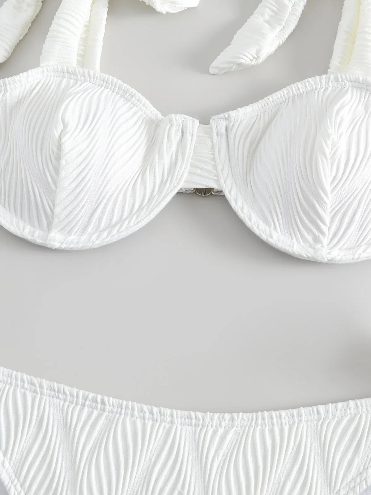 Sexy White Thong Bikini