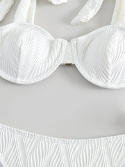 Sexy White Thong Bikini
