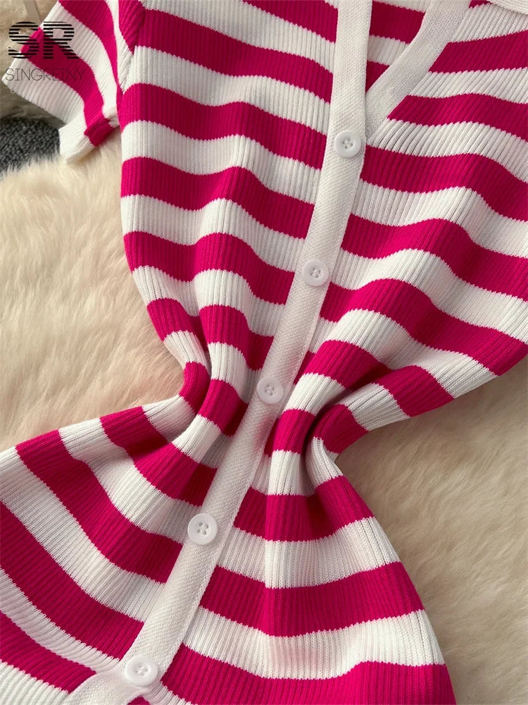 Vintage Striped Dress