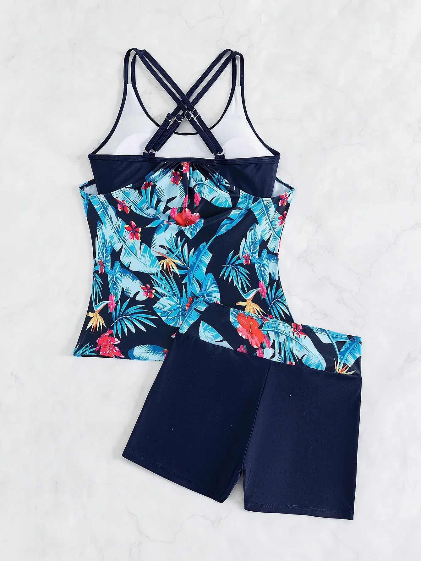 Women's Conservative Two Piece Swimsuit
