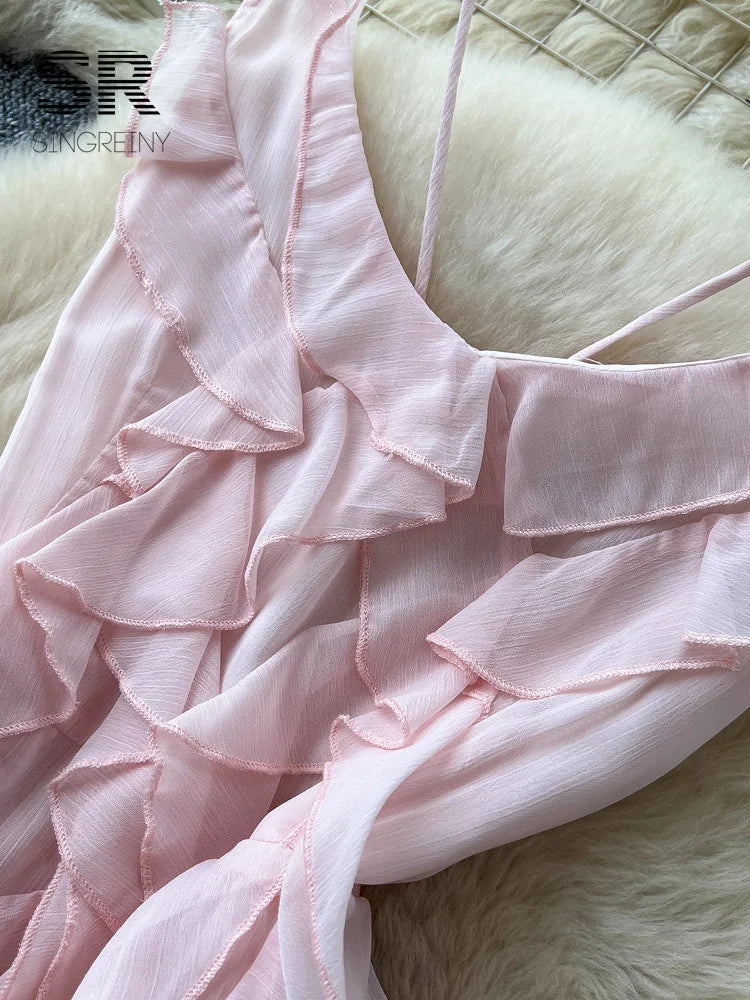 Chiffon Ruffle SunDress