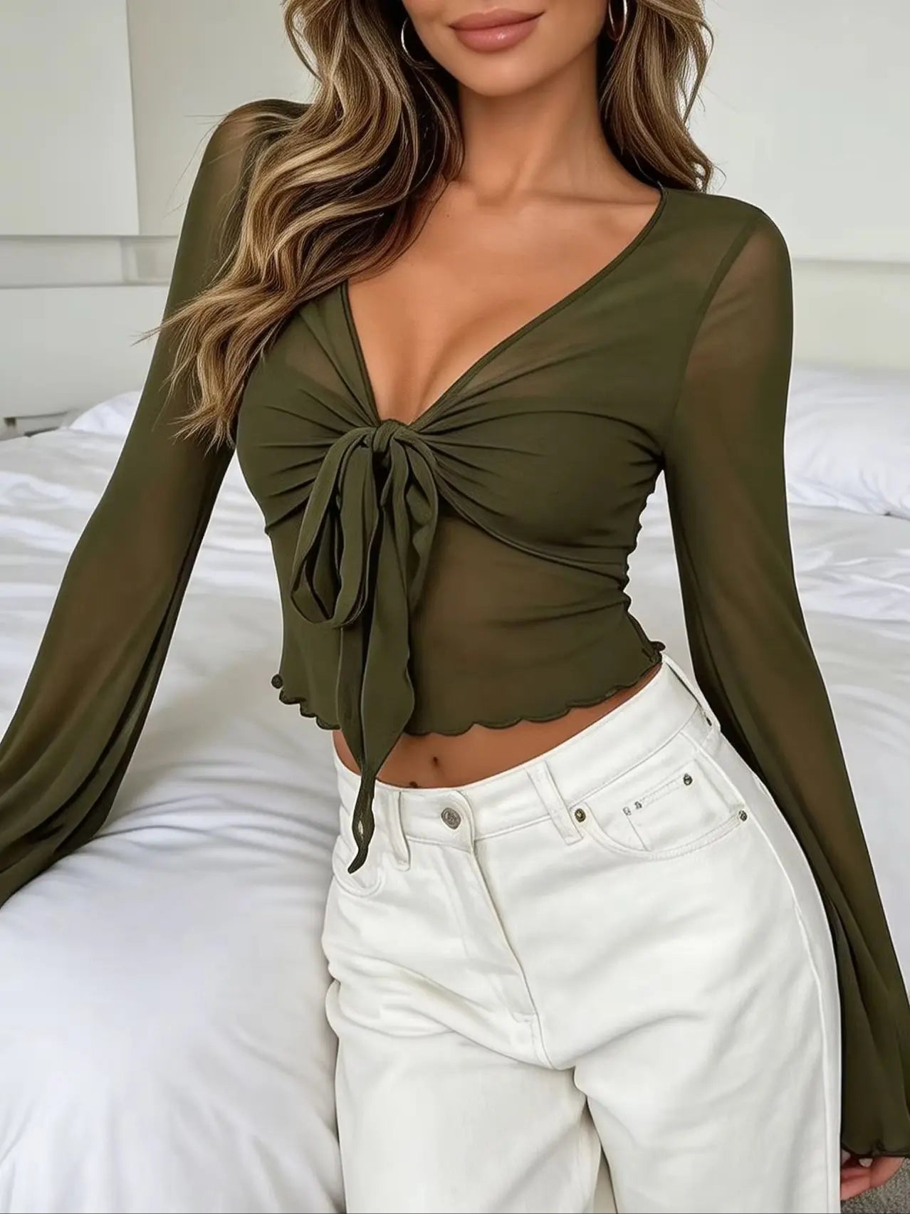 Y2K Sexy Slim Fit Crop Top