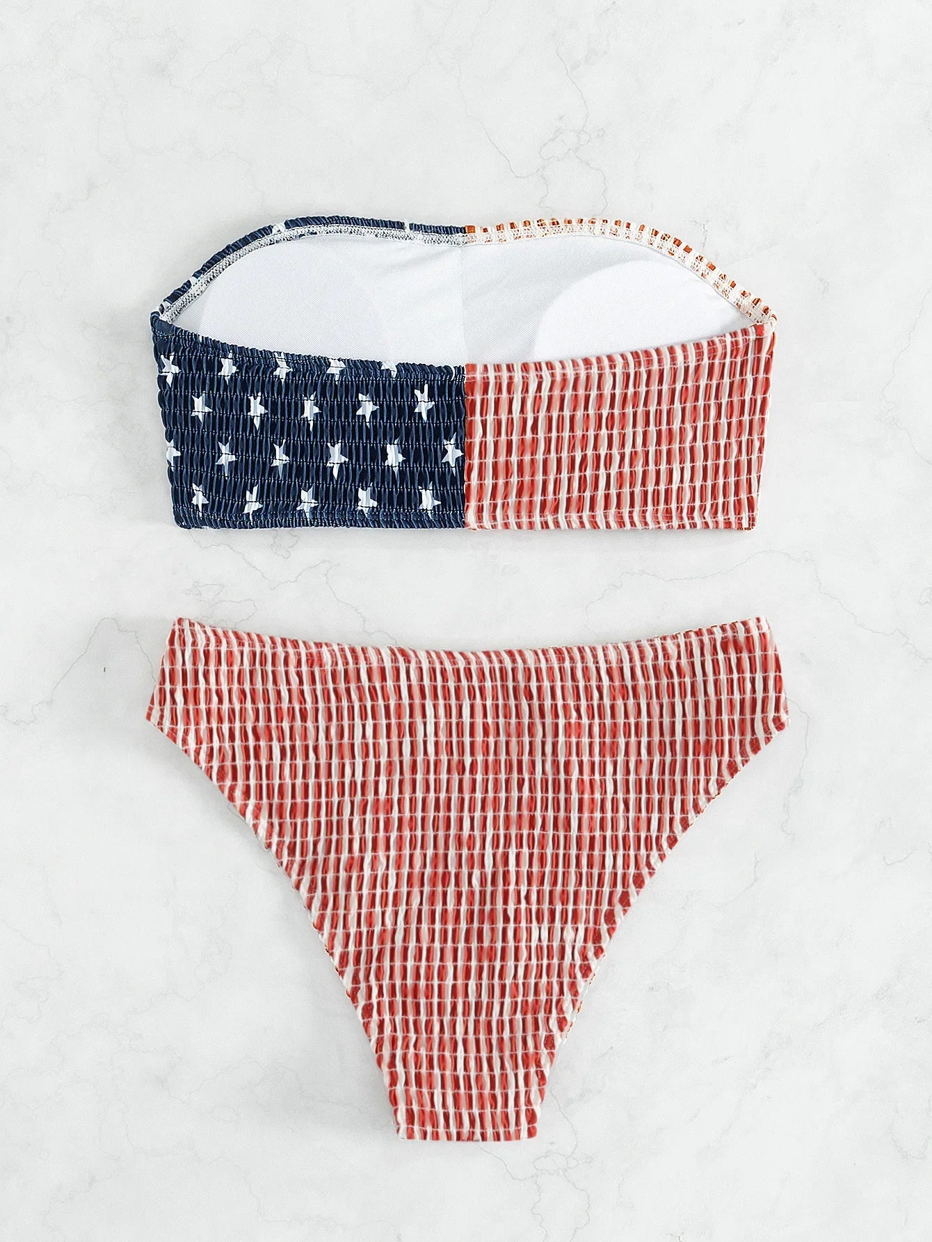 Sexy Strapless Women 2 Piece Swimsuit