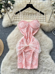 Lace Mesh Hotsweet SunDress