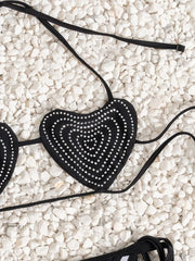 Luxury Black Diamond Bikini Set