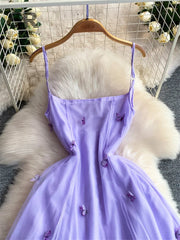 3D Butterfly Mesh Dress