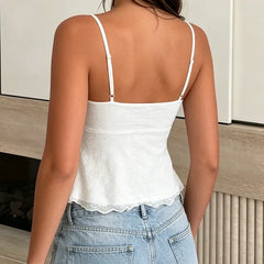 Spaghetti Strap Crop Top