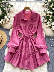 Gentle Korean Shirt Dress