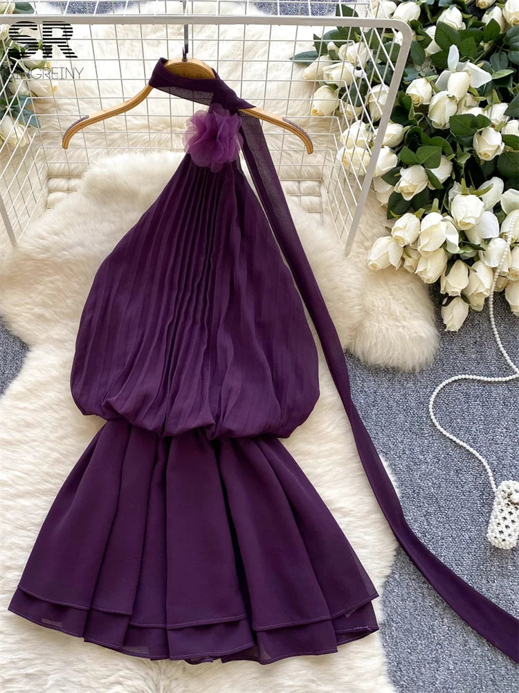 Senior Pleated Dress