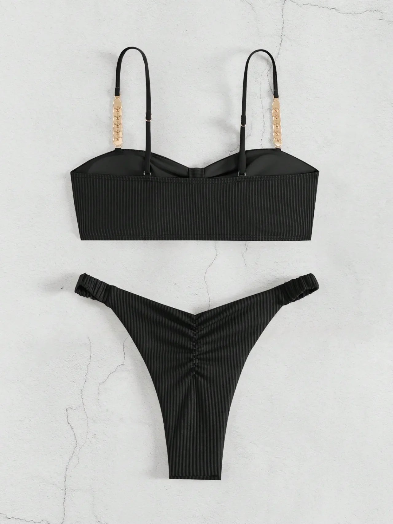 Sexy Front Bow Push Up Bikini Set