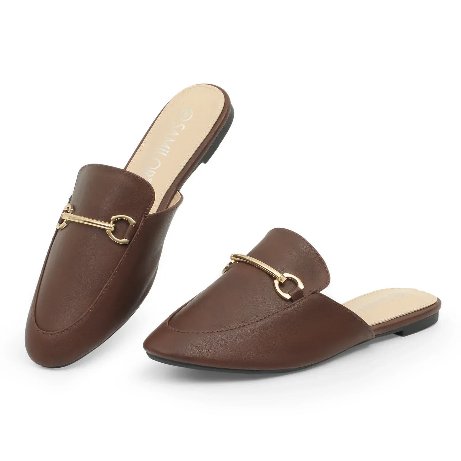Backless Slip On Comfortable Four Season Mules Loafers