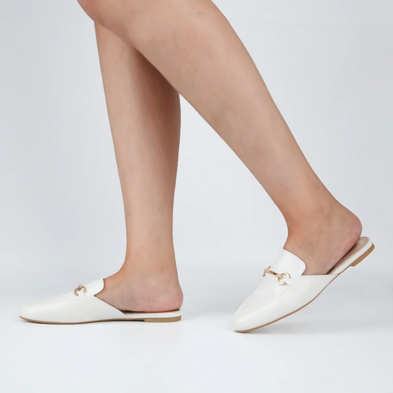 Backless Slip On Comfortable Four Season Mules Loafers