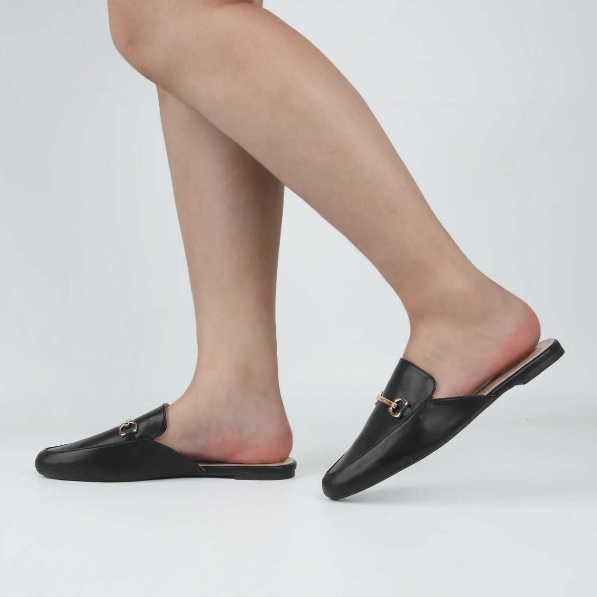 Backless Slip On Comfortable Four Season Mules Loafers