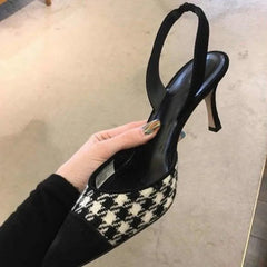 New Pointed Thin Comfortable Stylish Low Heel Pumps