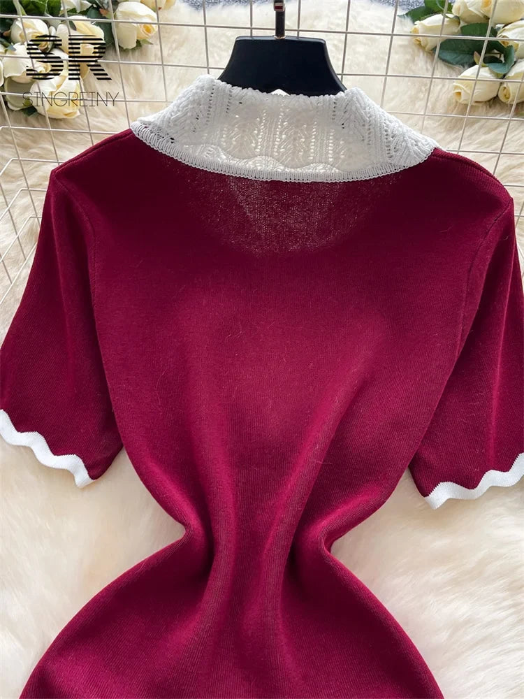 Vintage Luxury Knitted Dress