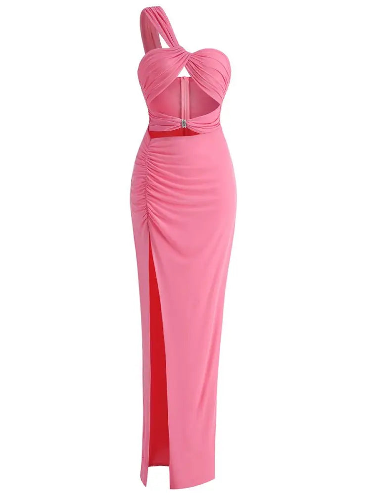 Hollow out Prom Gown Chic Elegant Dress