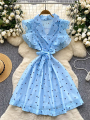 Sweet Heart Print SunDress