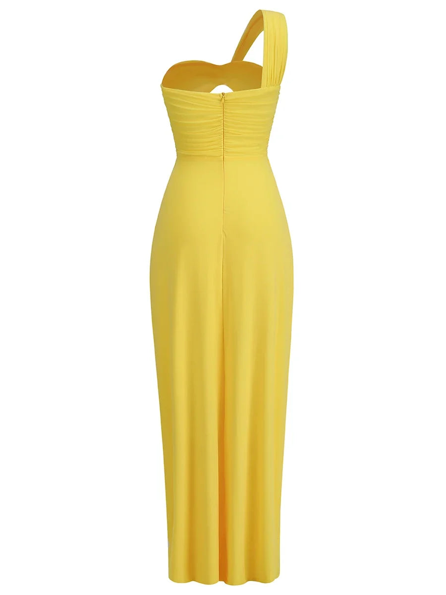 Hollow out Prom Gown Chic Elegant Dress
