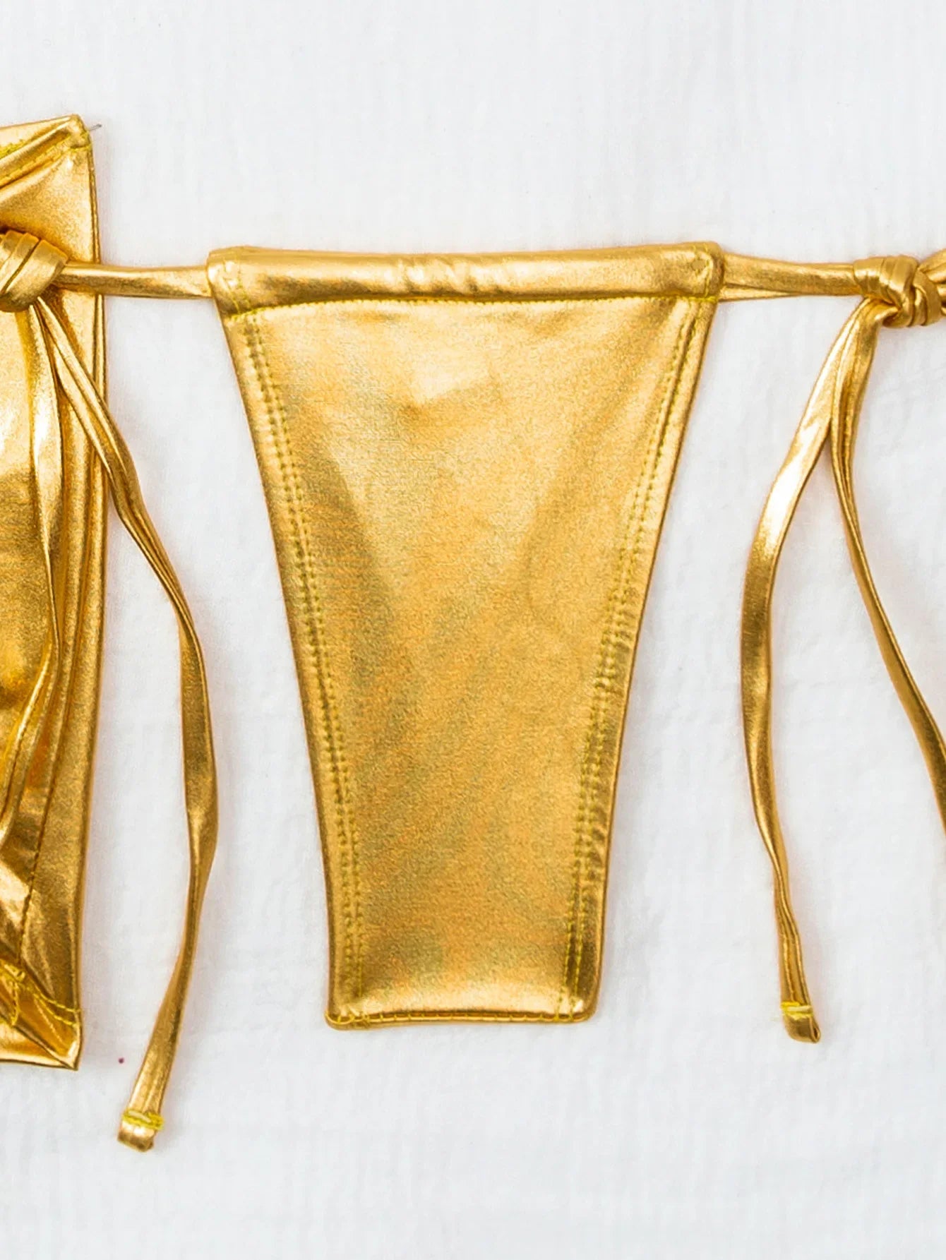 Luxury Gold Starfish Ornament Bikini Set