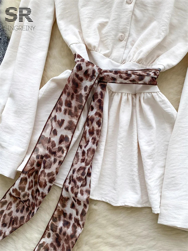 American Retro Shirt Dress