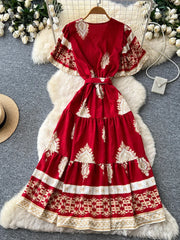 Bohemian Print Dress