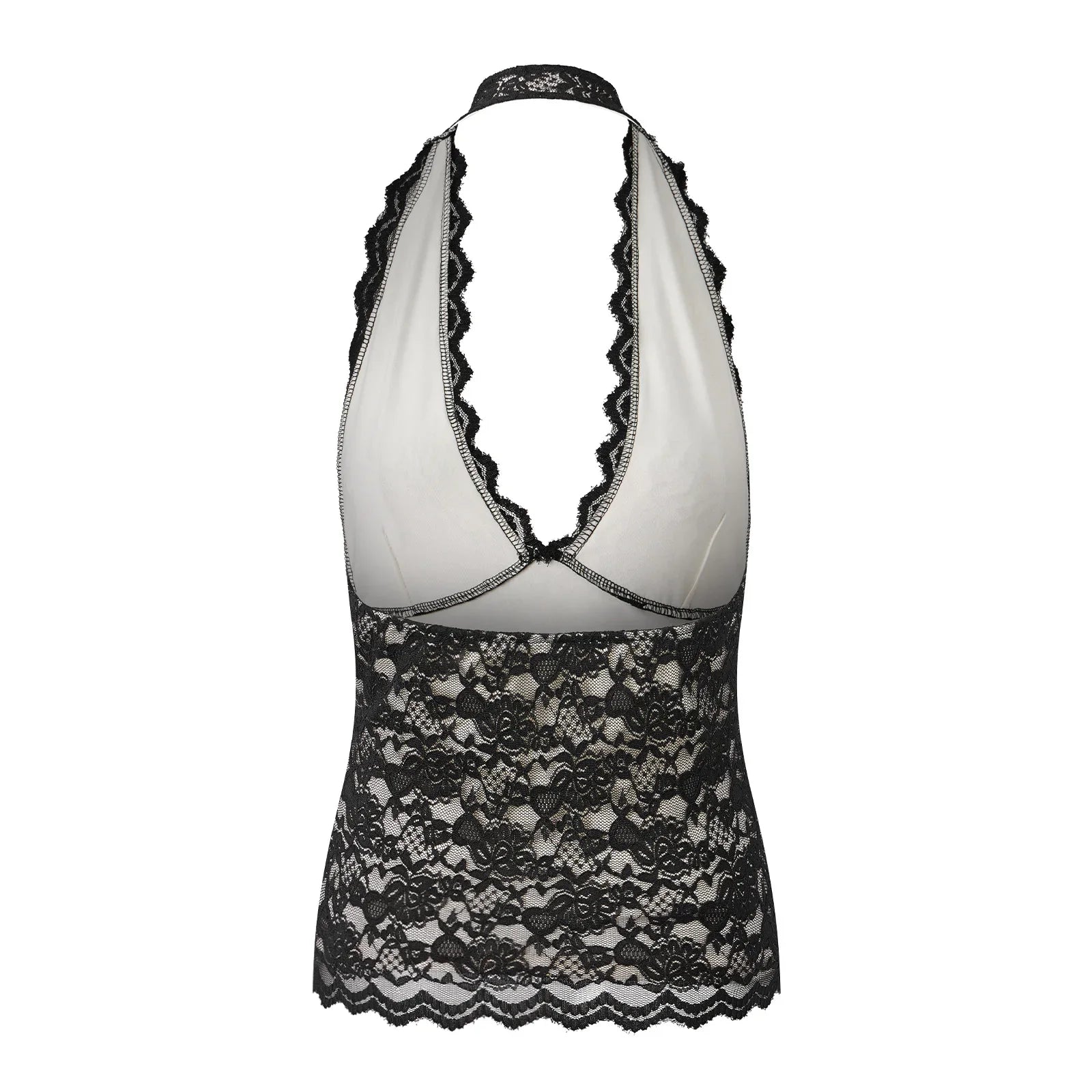 Lace Halter Tops