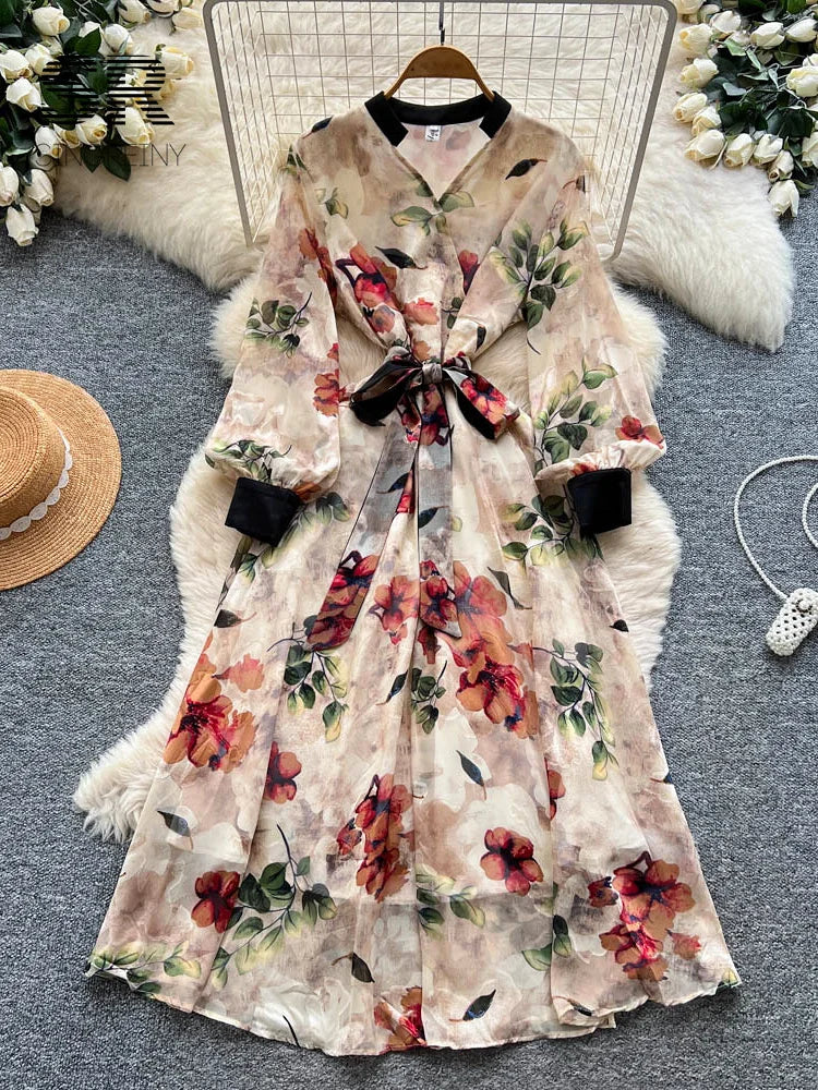 Floral Print Dress