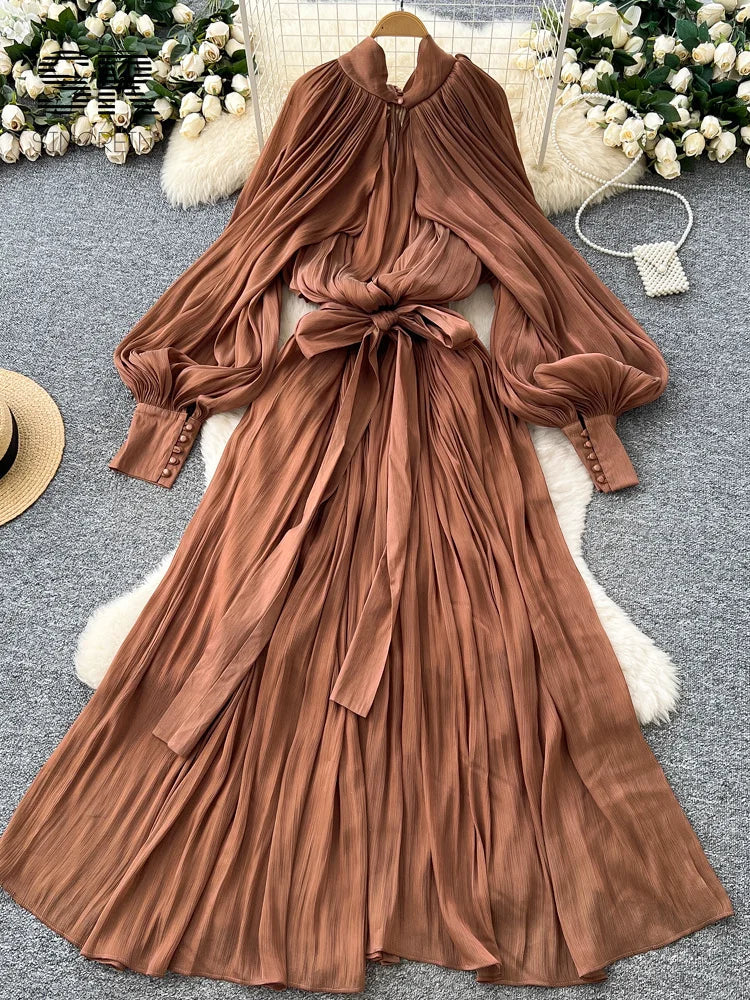 Court Party Maxi Dress