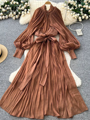 Court Party Maxi Dress