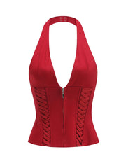 Bodycon Vest Halter Tank Top