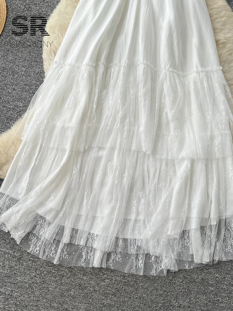 Hollow Out Seaside Dress